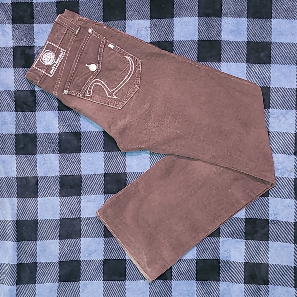 Y2k. Made in USA. Rock & Republic. Corduroy pants. Premium. Size 34